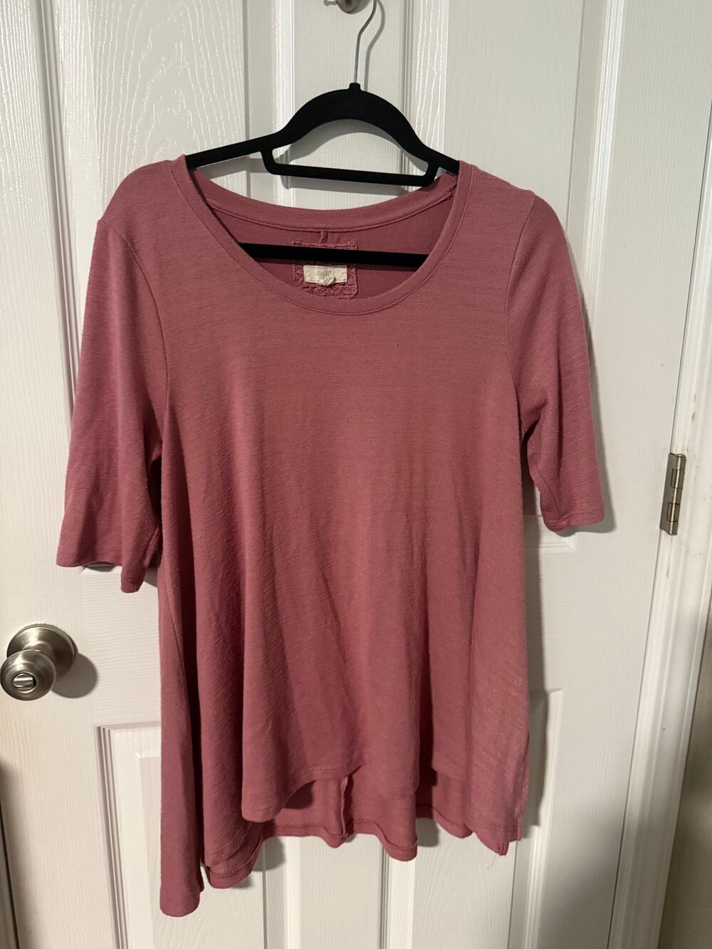 Cupio Mauve Pink Sweater Size Large
